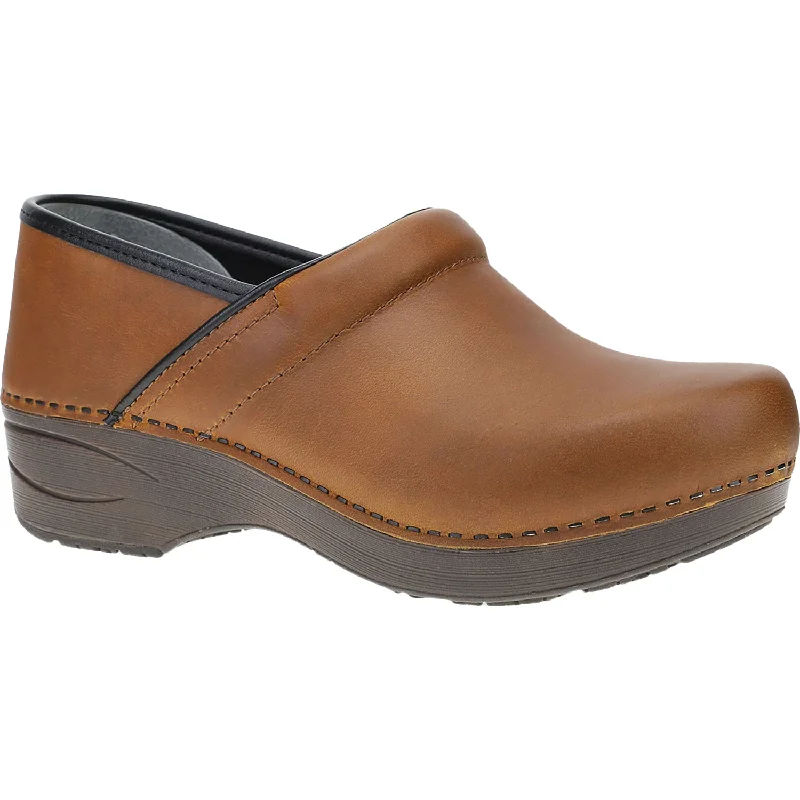 Women's XP 2.0 Caramel Waterproof Leather Checkered Shoe Pattern Look  