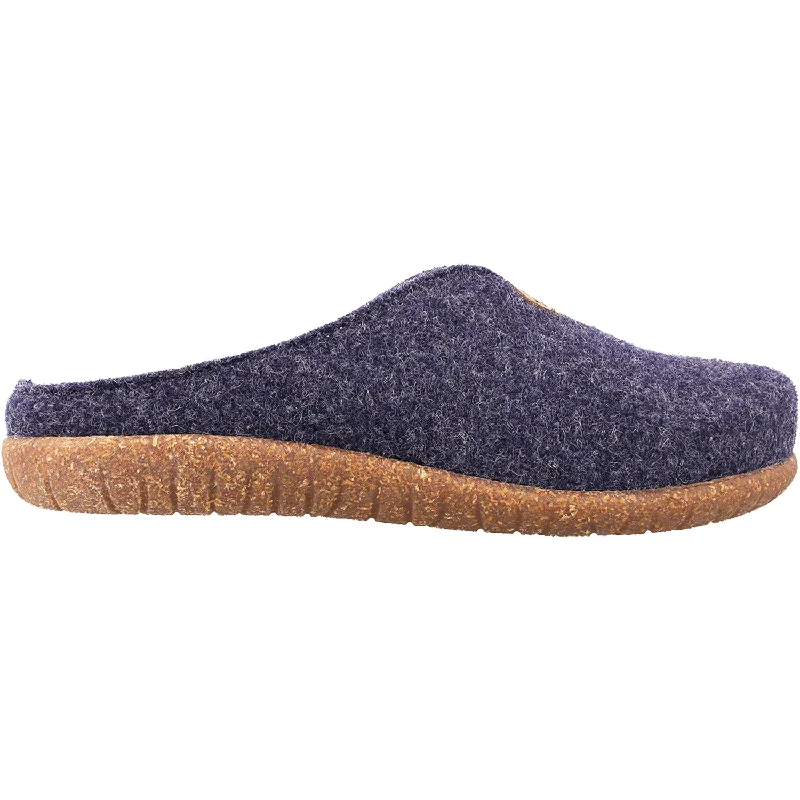 Women's Taos My Sweet Wool Navy Wool Monochromatic Shoe Look  