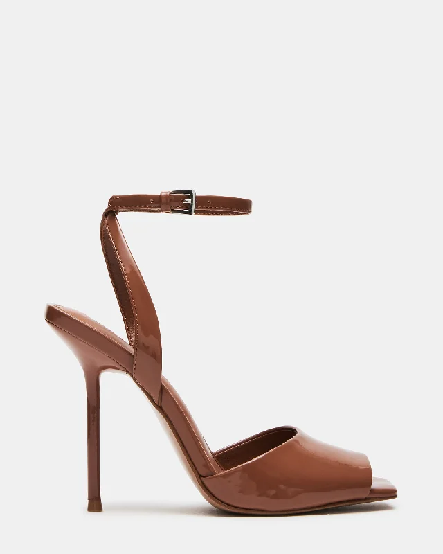 LILAC CAMEL PATENT Checkered Shoe Pattern Look  