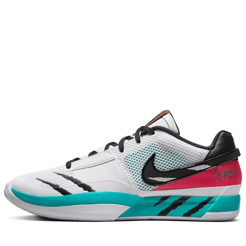 Nike JA 1 'Reverse Scratch' - White/Black Smart - Shoe Functionality Style  