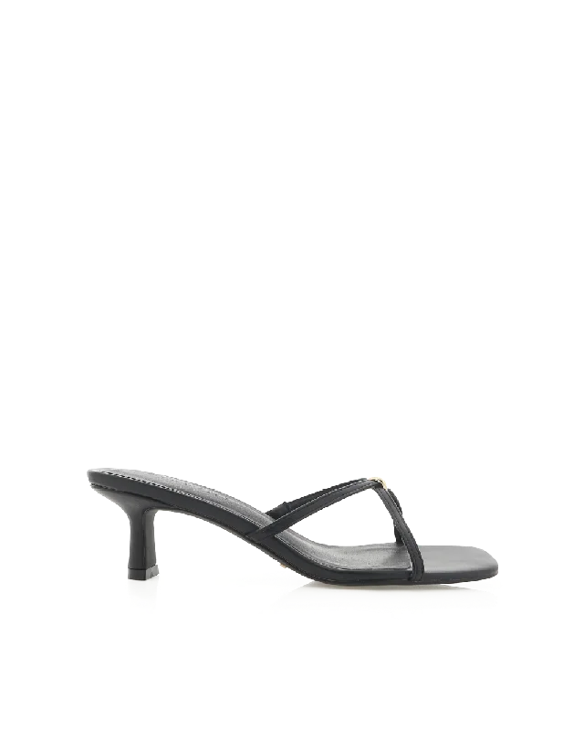 CAMIA - BLACK Moccasin Soft - Sole Style  