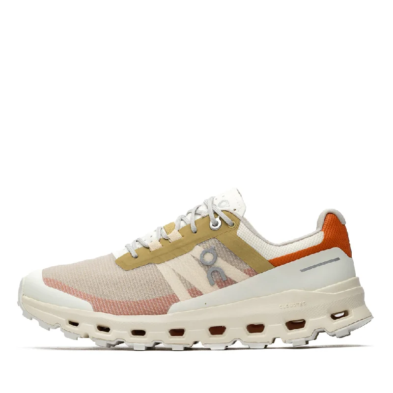 Women's On Cloudvista - Ivory/Bronze Combat - Inspired Military Boot Look  