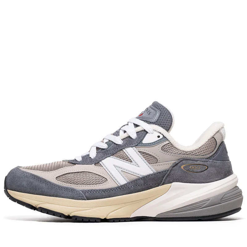 New Balance Made in USA 990v6 - Castlerock/Moonrock Casual Loafer Style          