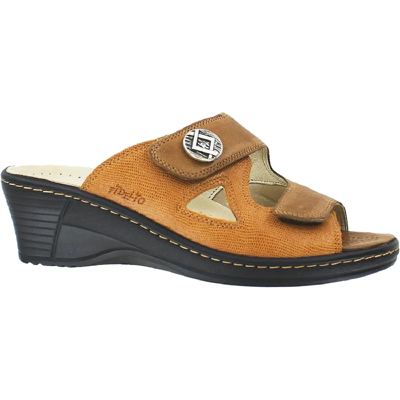 Women's Fidelio Sophie Hallux Galant Bunion Relief 48-4005 Chestnut Leather Mod Oxford Design  