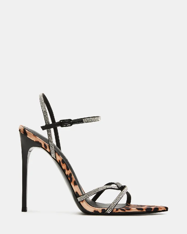 STELLINA LEOPARD Distressed Leather Shoe Style  