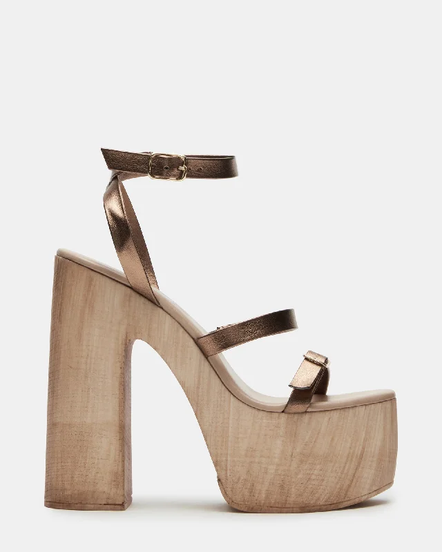 LILIA BRONZE Ivy League - Inspired Derby Look 