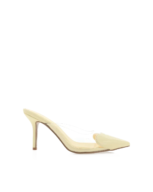 KARESS - DAFFODIL PATENT Skateboarding Sneaker Style  