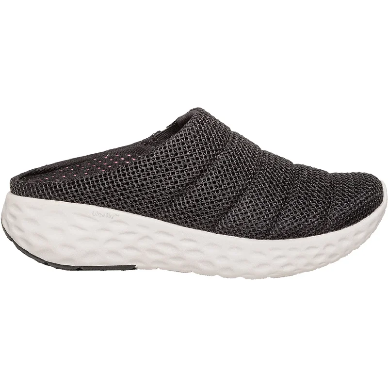 Women's Aetrex Harley Black Mesh Performance Running Sneaker Look  