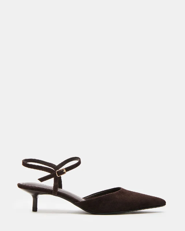 ADELAIDE BROWN SUEDE Moccasin Soft - Sole Style  