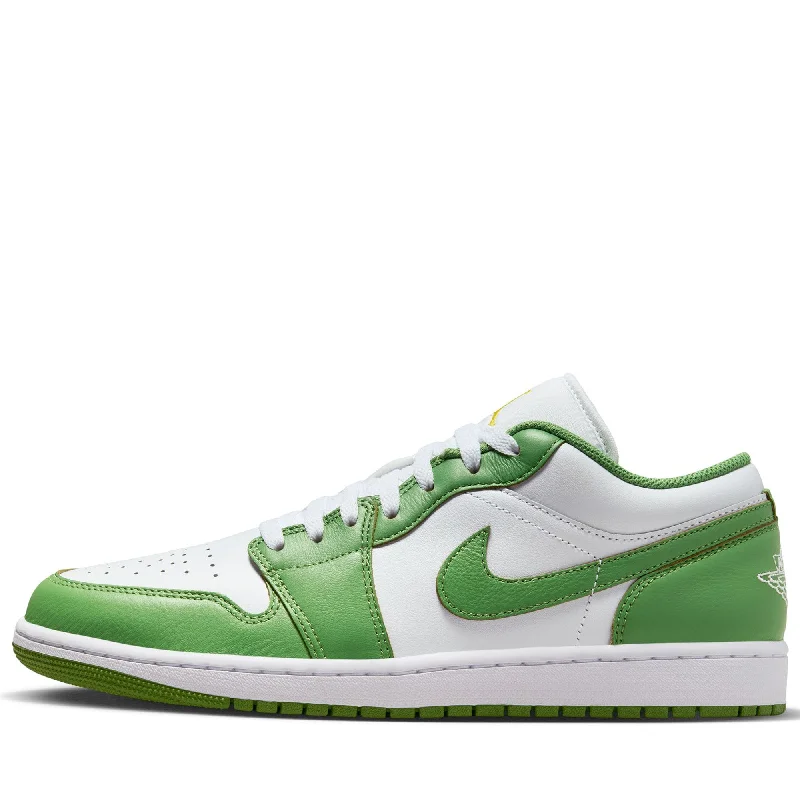Air Jordan 1 Low SE - White/Chlorophyll Blue Coast Loafer Aesthetic 