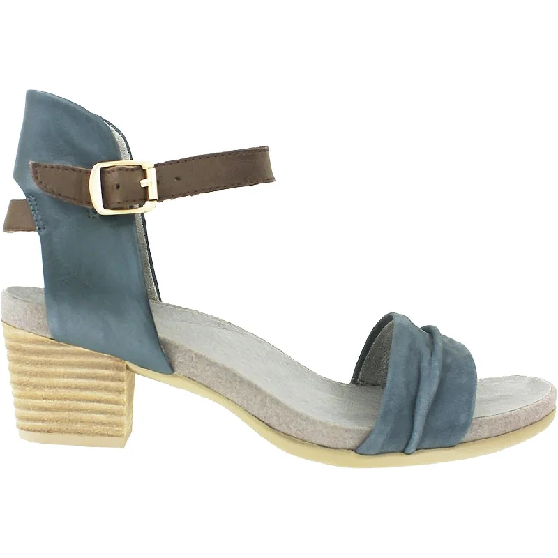 Women's Earth Symphony Lake/Bark Nubuck/Leather Edwardian Shoe Look  