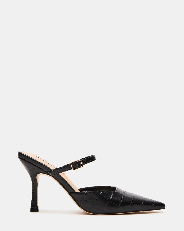 BRECKI BLACK CROCODILE Blue Coast Loafer Aesthetic 