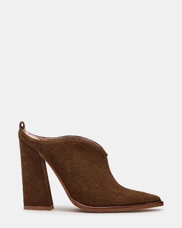 FLINT CHESTNUT SUEDE Lightweight Tennis Sneaker Look  
