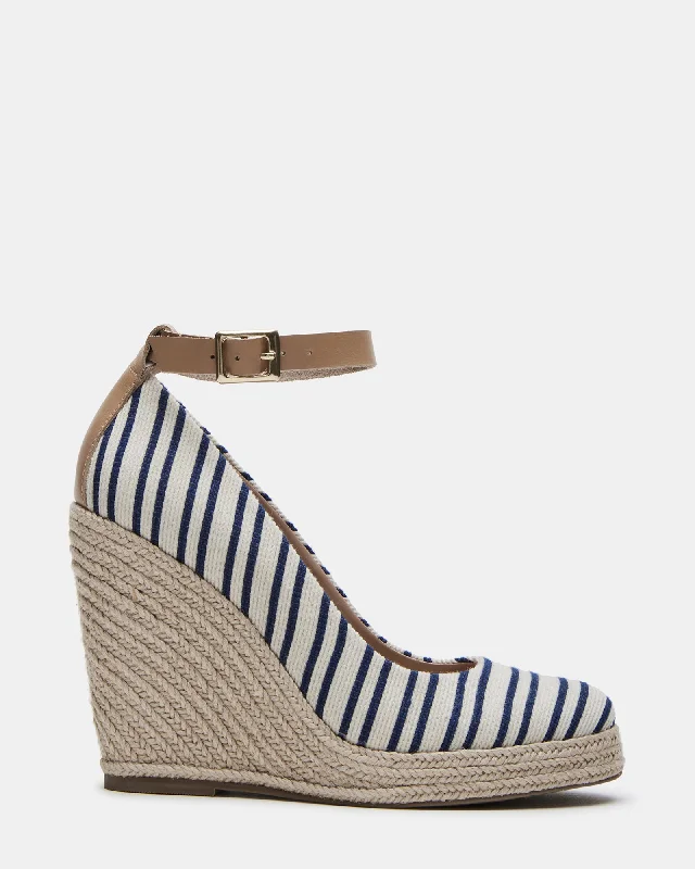 HIGHTIDE NAVY MULTI Artisan - Crafted Loafer Style  