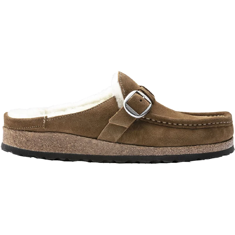 Women's Birkenstock Buckley Shearling Tea Suede Waterproof Hiking Boot Design  