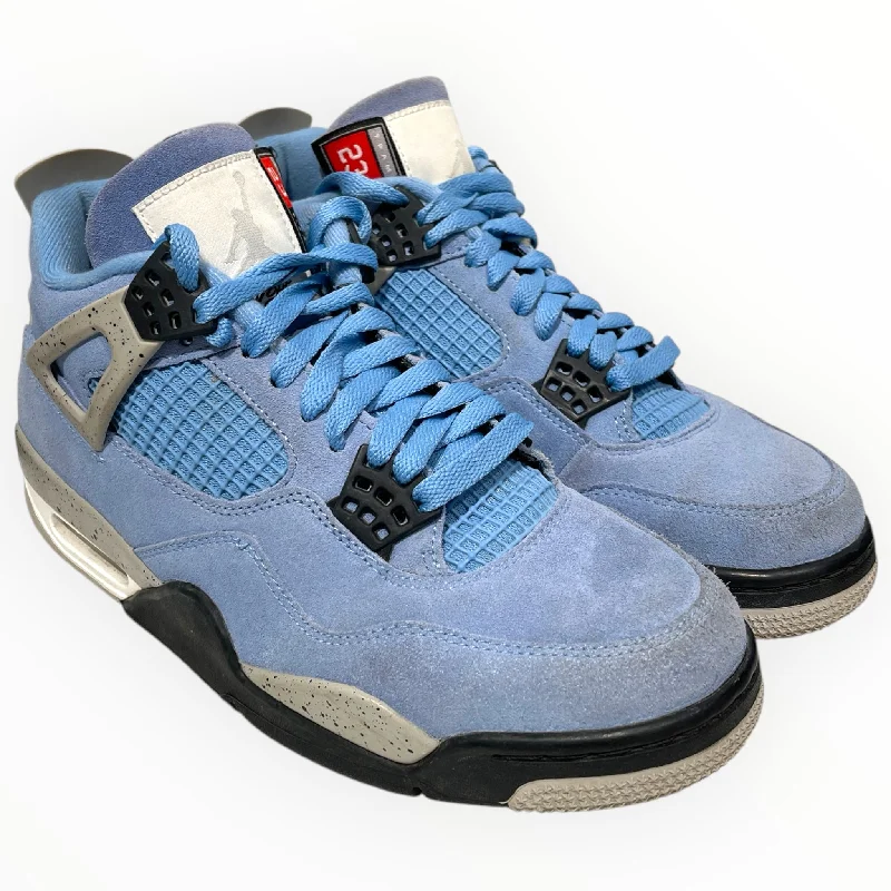 NIKE/Low-Sneakers/US 8/Suede/BLU/AJ 4 University Blues Tailored Oxford Style 