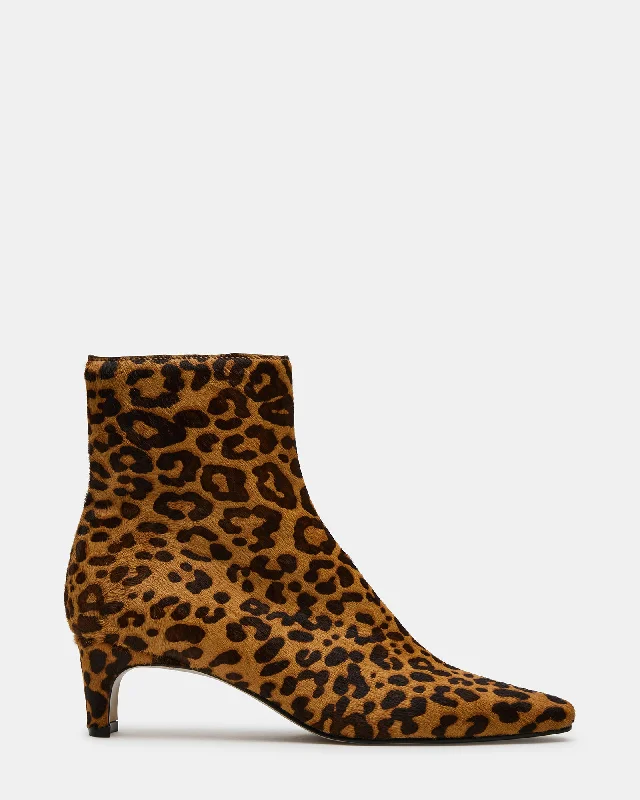DELVIE LEOPARD Patchwork Shoe Aesthetic  