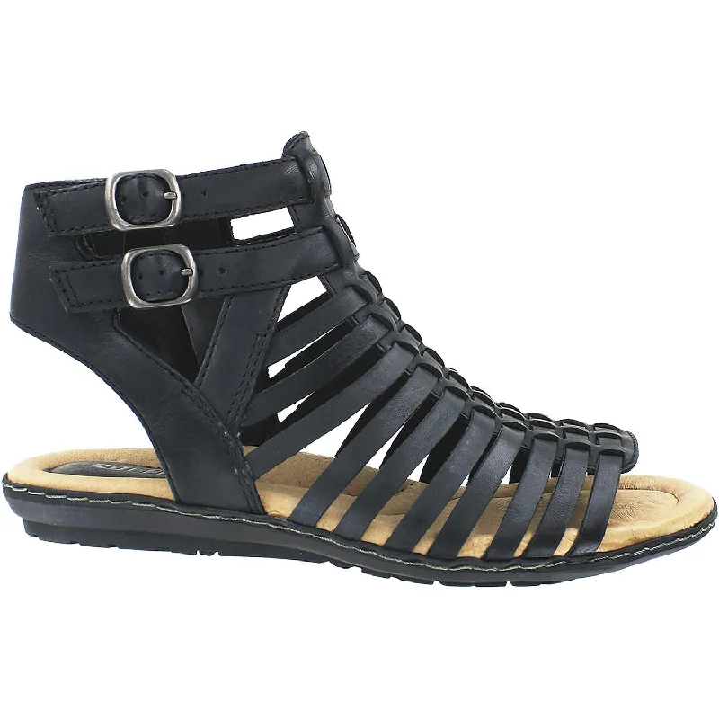 Women's Earth Sky Black Leather Aesthetic  