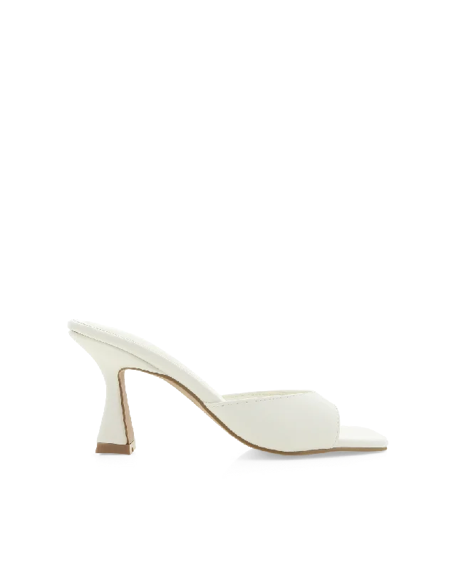 BINITA - WHITE Casual Loafer Style          