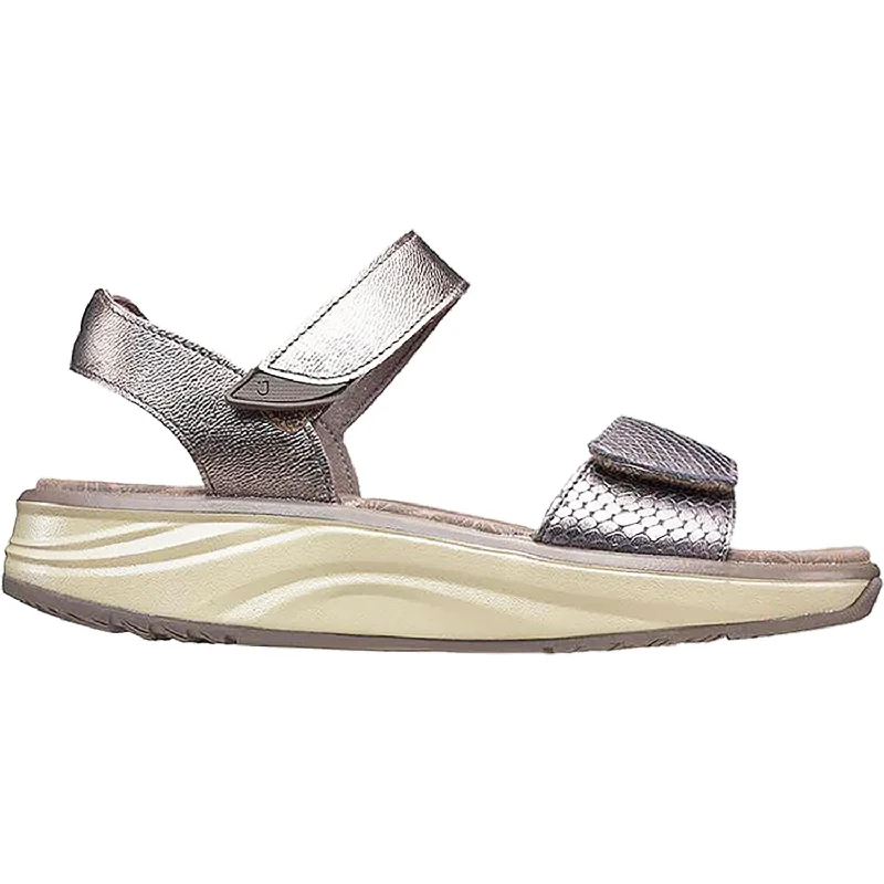 Women's Joya Flores Bronze Leather Lightweight Tennis Sneaker Look  