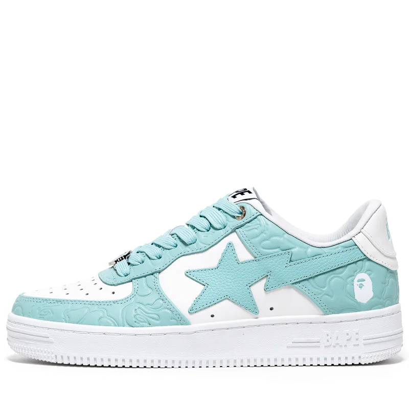 A Bathing Ape Bape Sta #4 M1 - Sax Skateboarding Sneaker Style  