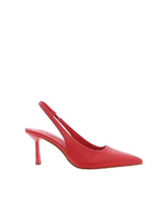 IDANA - PIMIENTO SAFFIANO SHINE Suede Desert Boot 