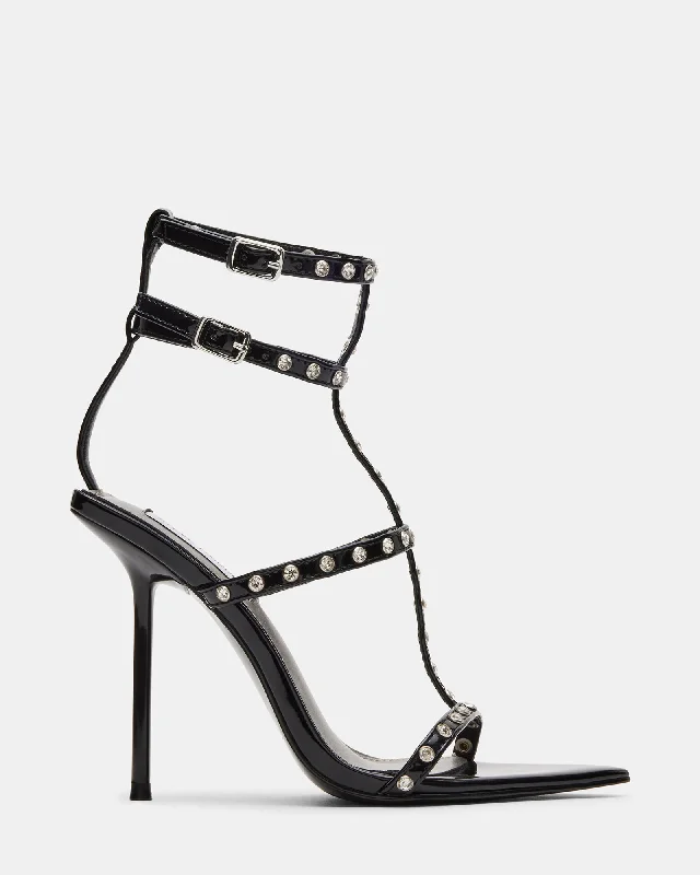 INA BLACK MULTI Striped Shoe Style  