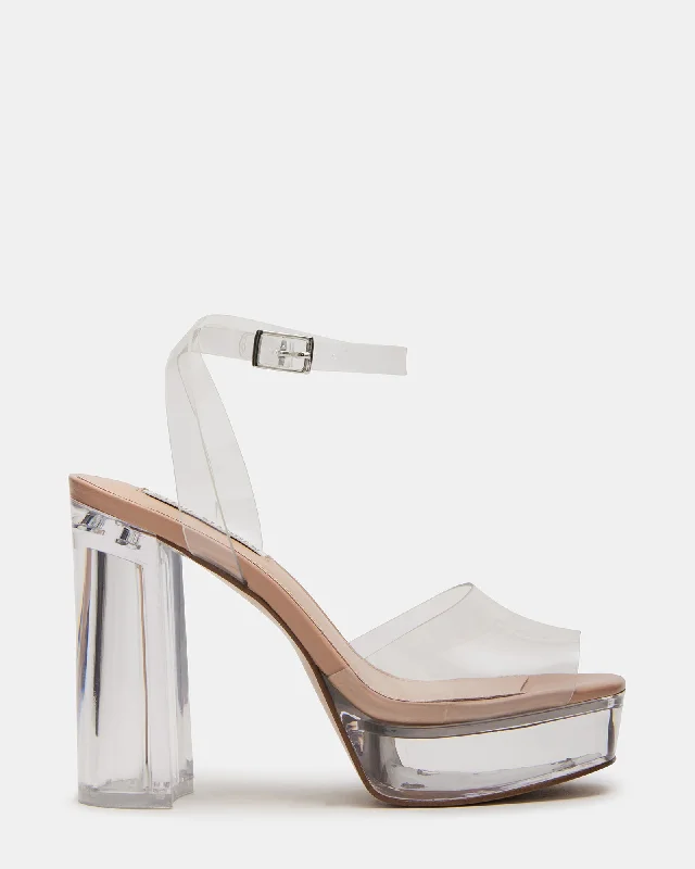 LOURDES CLEAR Paisley Print Shoe Design  