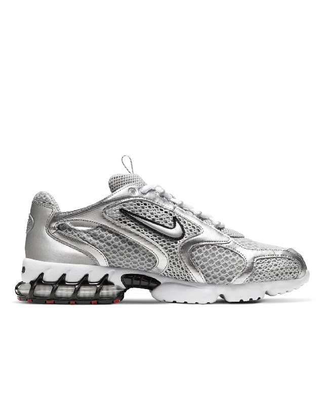 Air Zoom Spiridon Cage 2 'Metallic Silver' Paisley Print Shoe Design  
