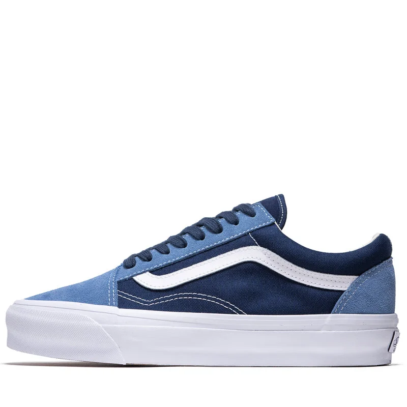 Vans Old Skool 36 LX STV - Navy/White Patchwork Shoe Aesthetic  