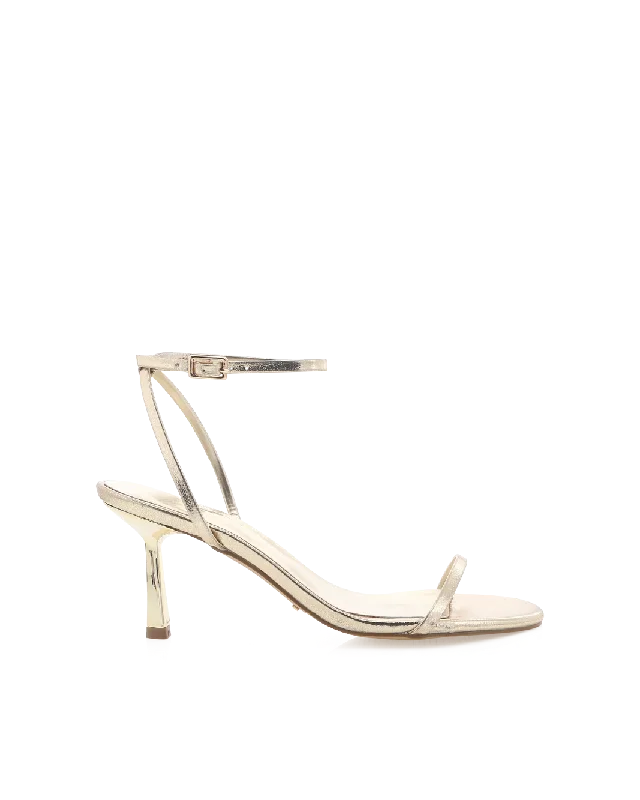 HOPPER - GOLD METALLIC Tassel Driving Shoe Look 