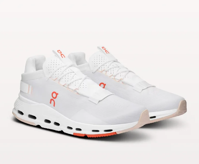 CLOUDNOVA2 MEN WHITE/FLAME Two - Tone Shoe Design  