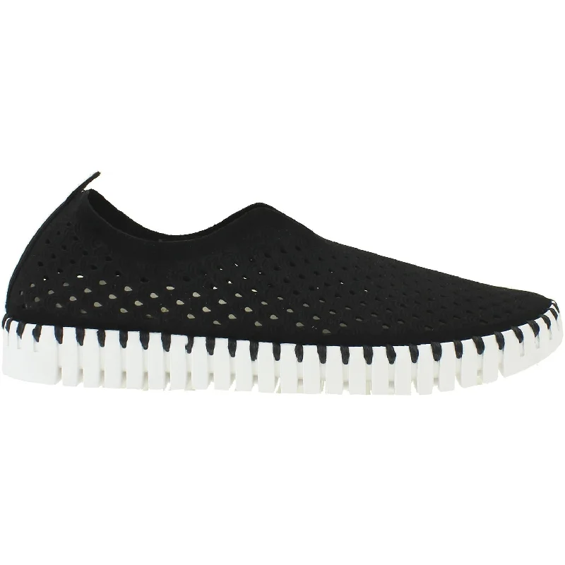 Women's Ilse Jacobsen Tulip 139 Black Synthetic Ivy League - Inspired Derby Look 