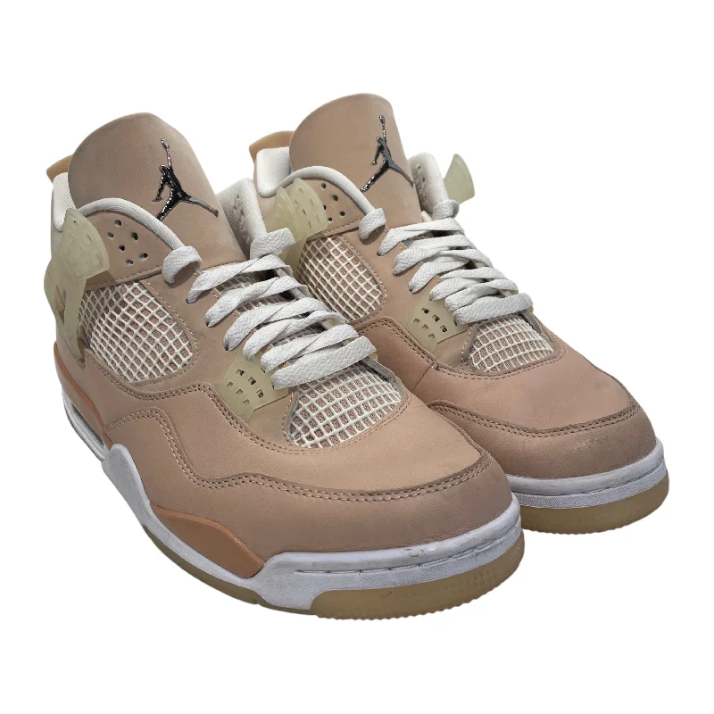 Air Jordan/Hi-Sneakers/US 12/BEG/Retro 4 shimmer Tailored Oxford Style 