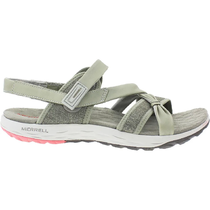 Women's Merrell Vesper Lattice Aluminium Leather/Mesh Hip - Hop Sneaker Style  