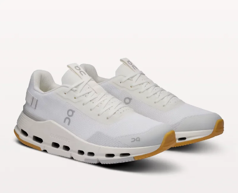 CLOUDNOVA FORM2 WOMEN WHITE/IVORY Lightweight Tennis Sneaker Look  