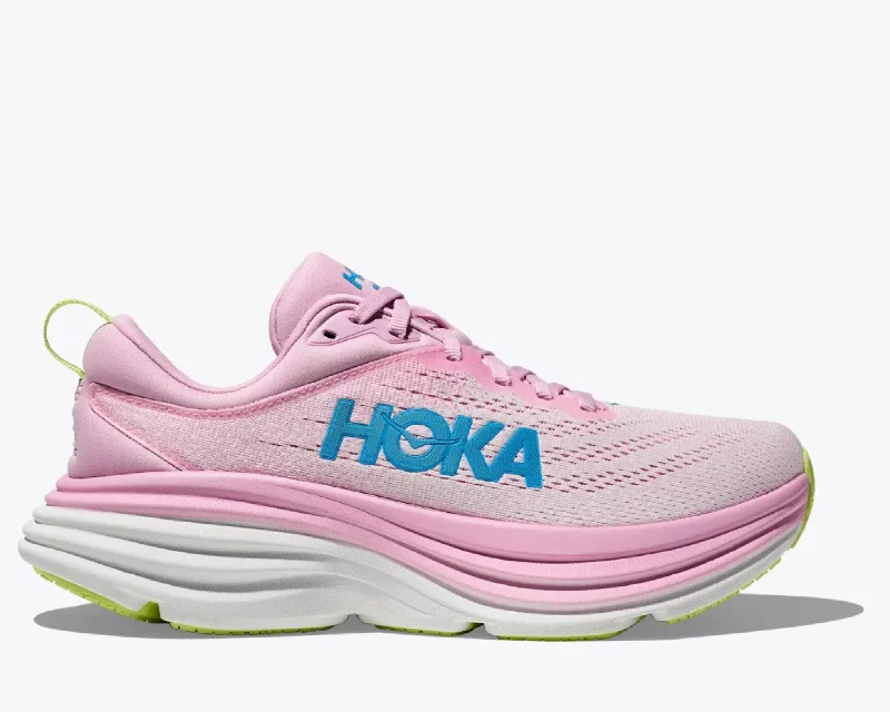 Hoka Bondi 8 Women's Shoe British Gentleman Oxford Style  