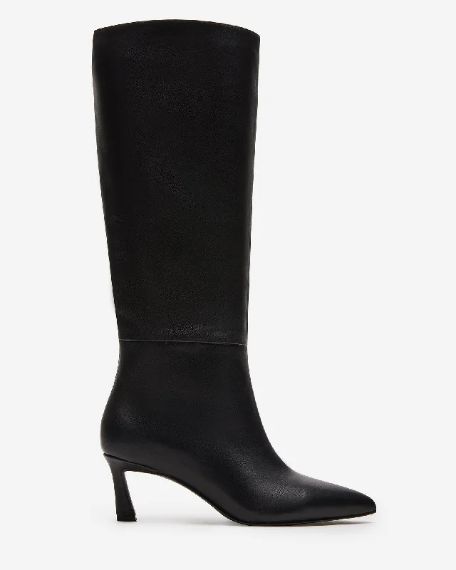 LAVAN BLACK LEATHER Aesthetic  