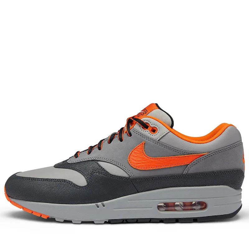 HUF x Nike Air Max 1 SP - Anthracite/Brilliant Orange Hip - Hop Sneaker Style  