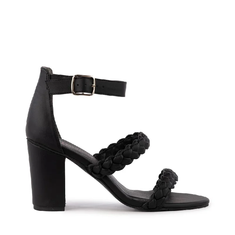 Wanna Be Heel in Black from BC Footwear Chunky Platform Sneaker Style  
