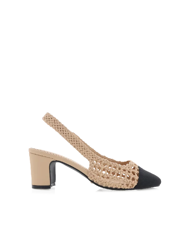 FLORIS - NOUGAT-BLACK GROSGRAIN Ivy League - Inspired Derby Look 