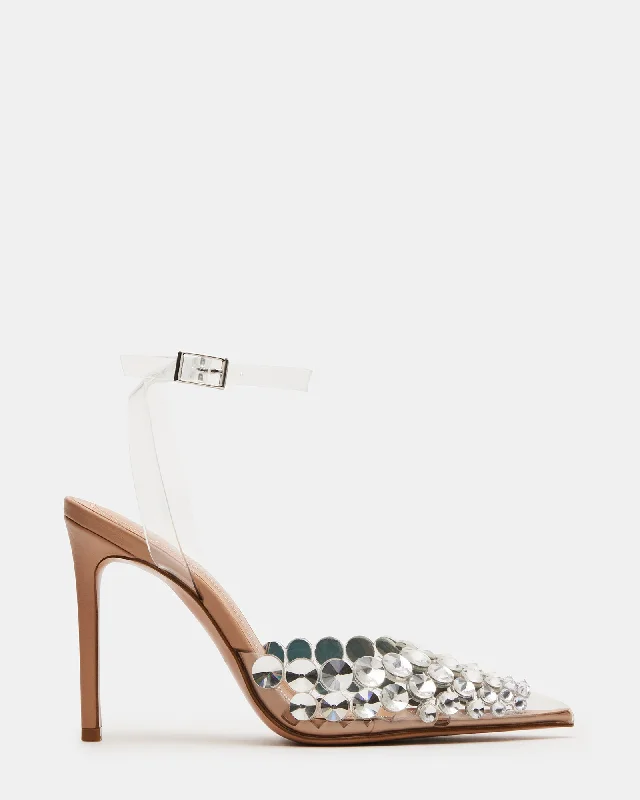 TINSEL CLEAR Dressy Chelsea Boot Style 