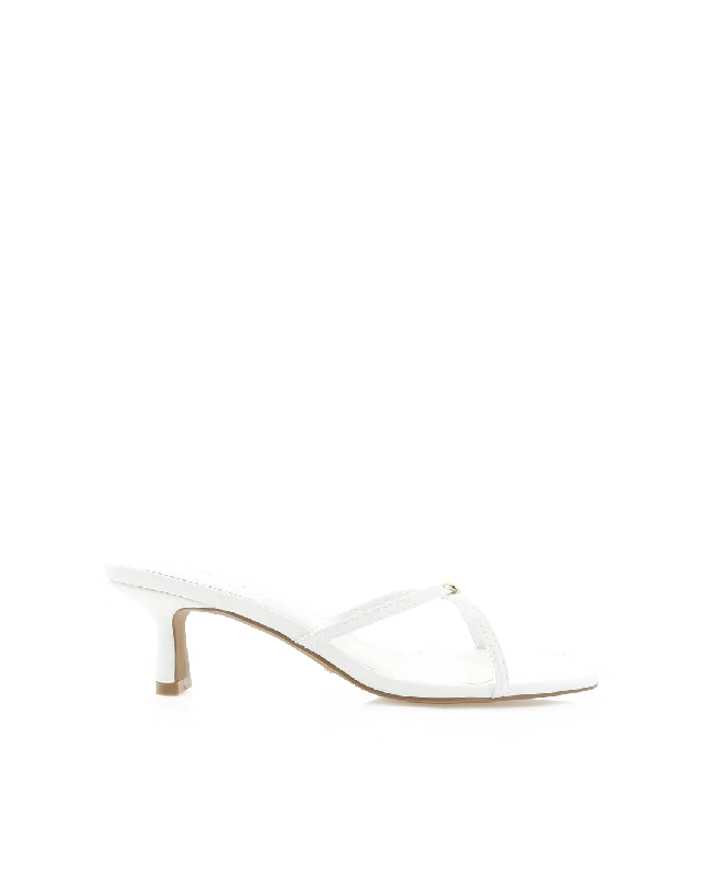 CAMIA - WHITE Neon - Accent Sneaker Look  