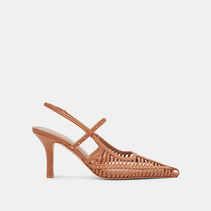 HENSAL HEELS SADDLE LEATHER Inflatable Shoe Look 