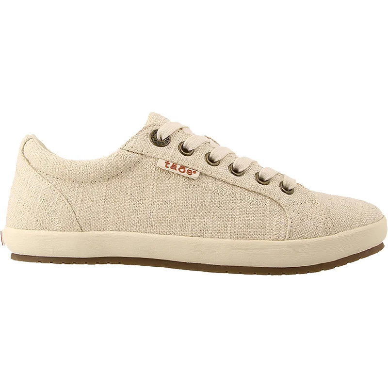 Women's Taos Star Natural Hemp Neon - Accent Sneaker Look  