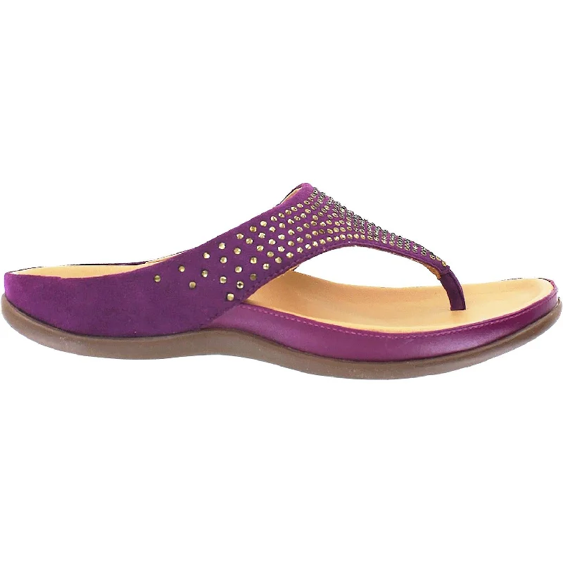 Women's Strive Ibiza Purple Leather/Suede Sustainable Shoe Design  
