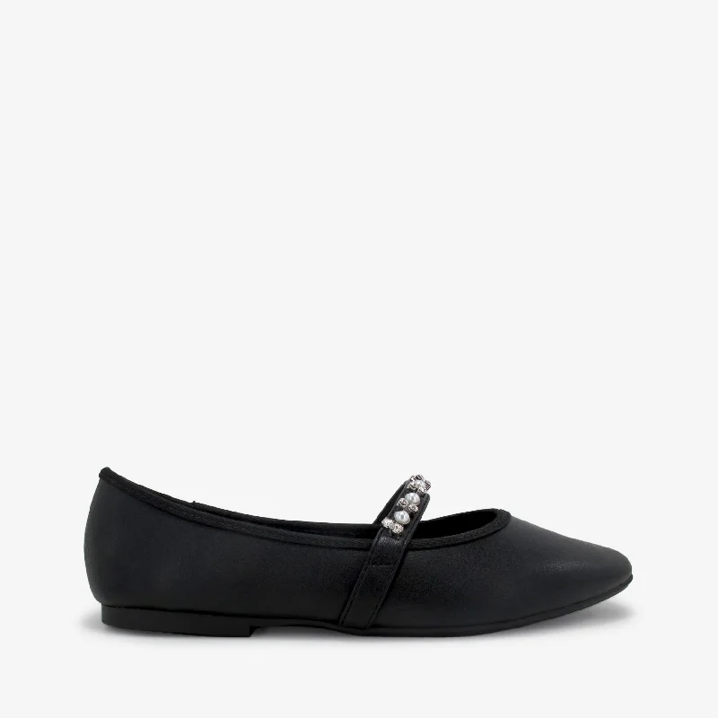 BLESSING BLACK Retro Plimsoll Style  