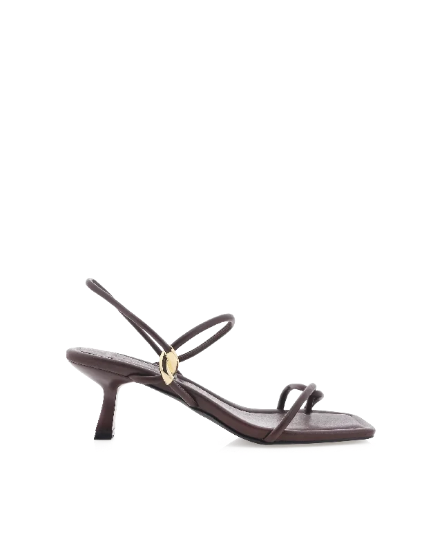 MARLOWE - CHOCOLATE Paisley Print Shoe Design  
