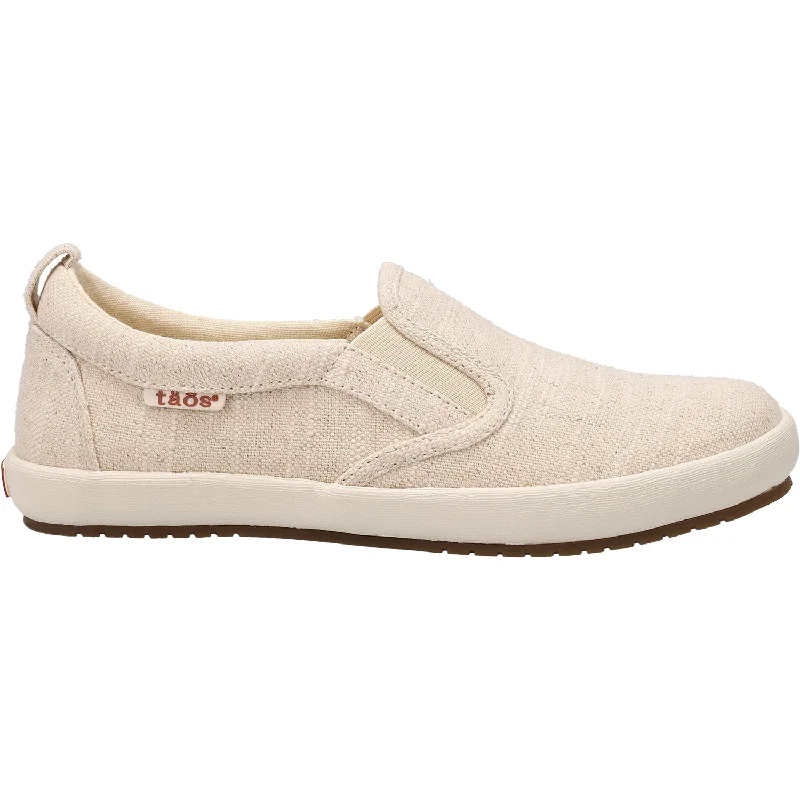 Women's Taos Dandy Natural Hemp Blue Coast Loafer Aesthetic 