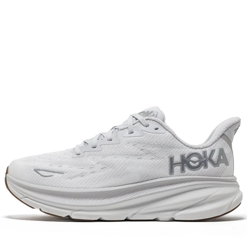 Hoka Clifton 9 - Nimbus Cloud/White Edwardian Shoe Look  